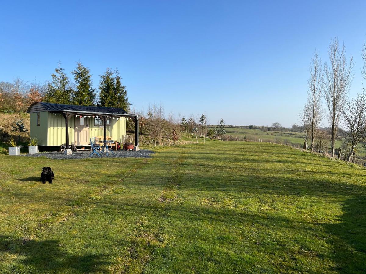 Pen Bryn Shepherd Hut Hay-On-Wye Exteriör bild