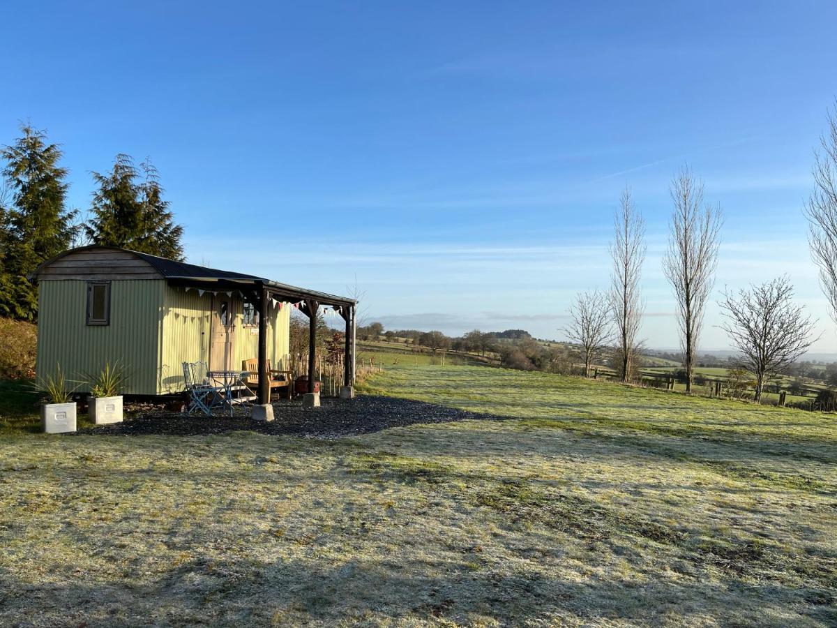 Pen Bryn Shepherd Hut Hay-On-Wye Exteriör bild
